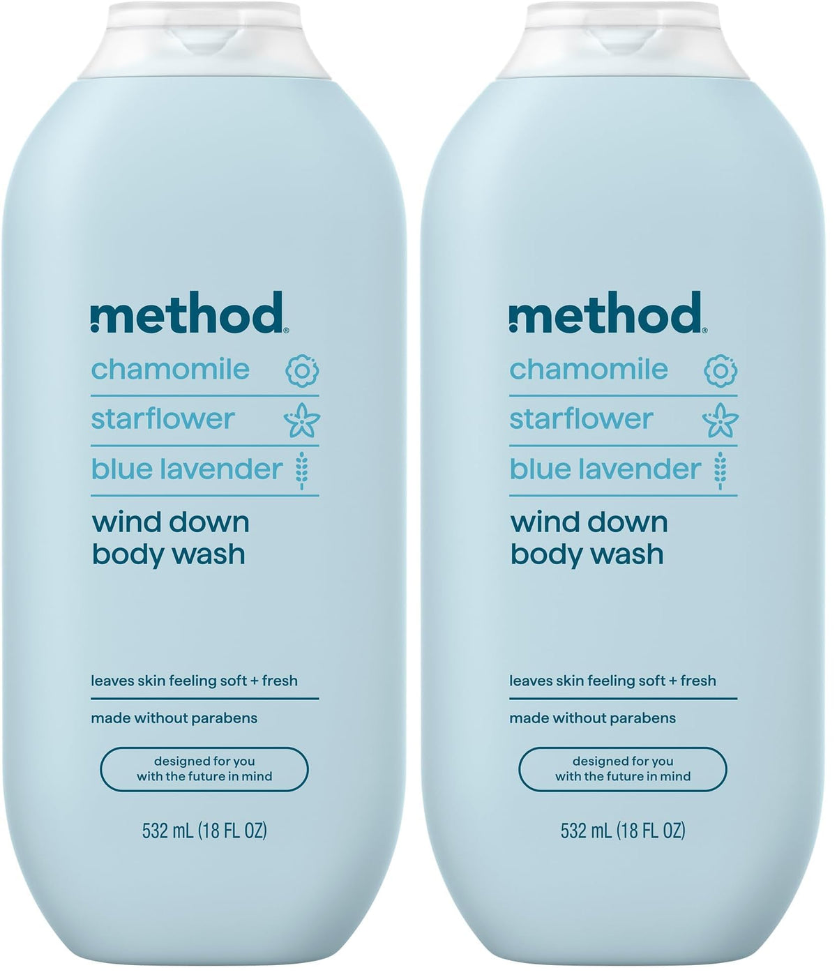 method Body Wash, Pure Peace, 18 fl oz