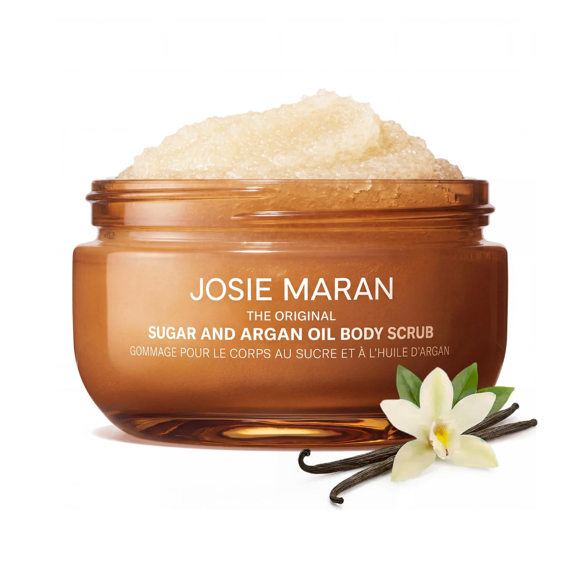 Josie Maran Topless Tangerine Argan Oil + Sugar Balm Body Scrub, 6 wt oz