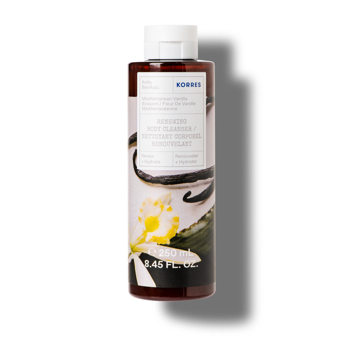 KORRES Renewing Body Cleanser, Guava Scented Body Wash, 8.45 Fl Oz