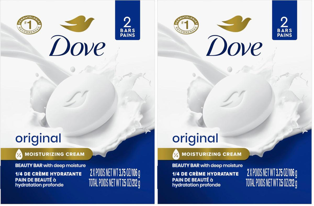 Dove Pink Rosa Beauty Bar Soap 8 Count, Cleanser, 3.75 oz I beauty bar