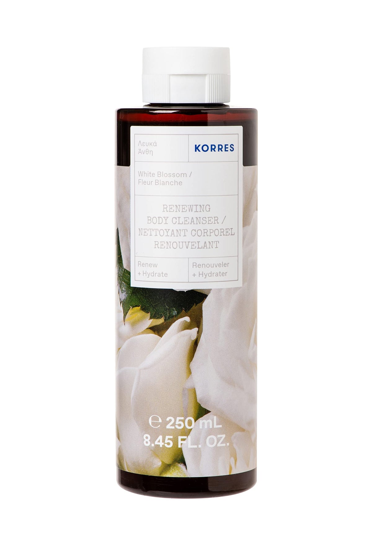 KORRES Renewing Body Cleanser, Guava Scented Body Wash, 8.45 Fl Oz