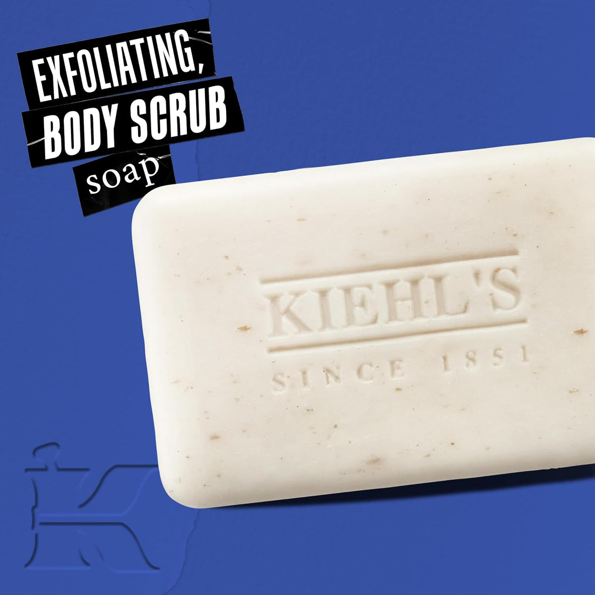 Kiehl's - Ultimate Man Body Scrub Soap - Exfoliates Dirt - 7 oz