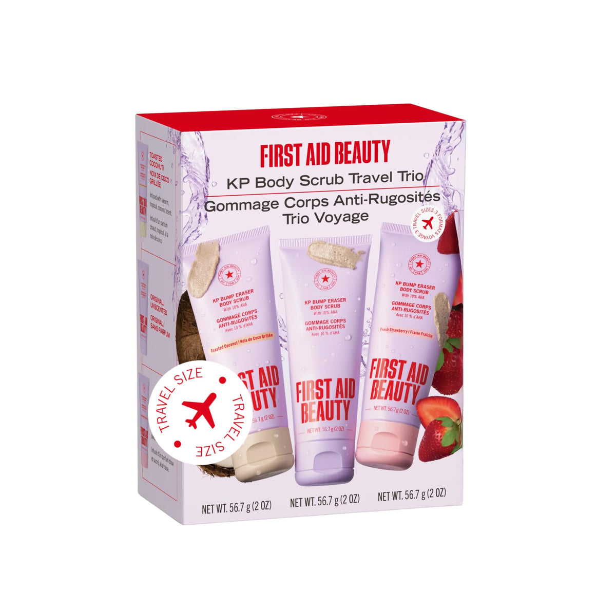 First Aid Beauty KP Bump Eraser Scrub, 10% AHA, Sensitive Skin