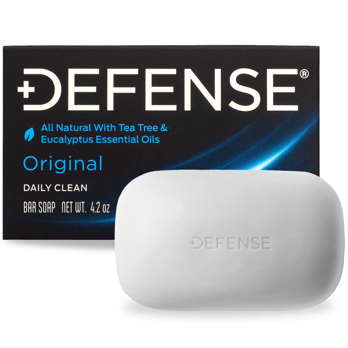Defense Soap 5pk All Natural Tea Tree Bar Soap for Men