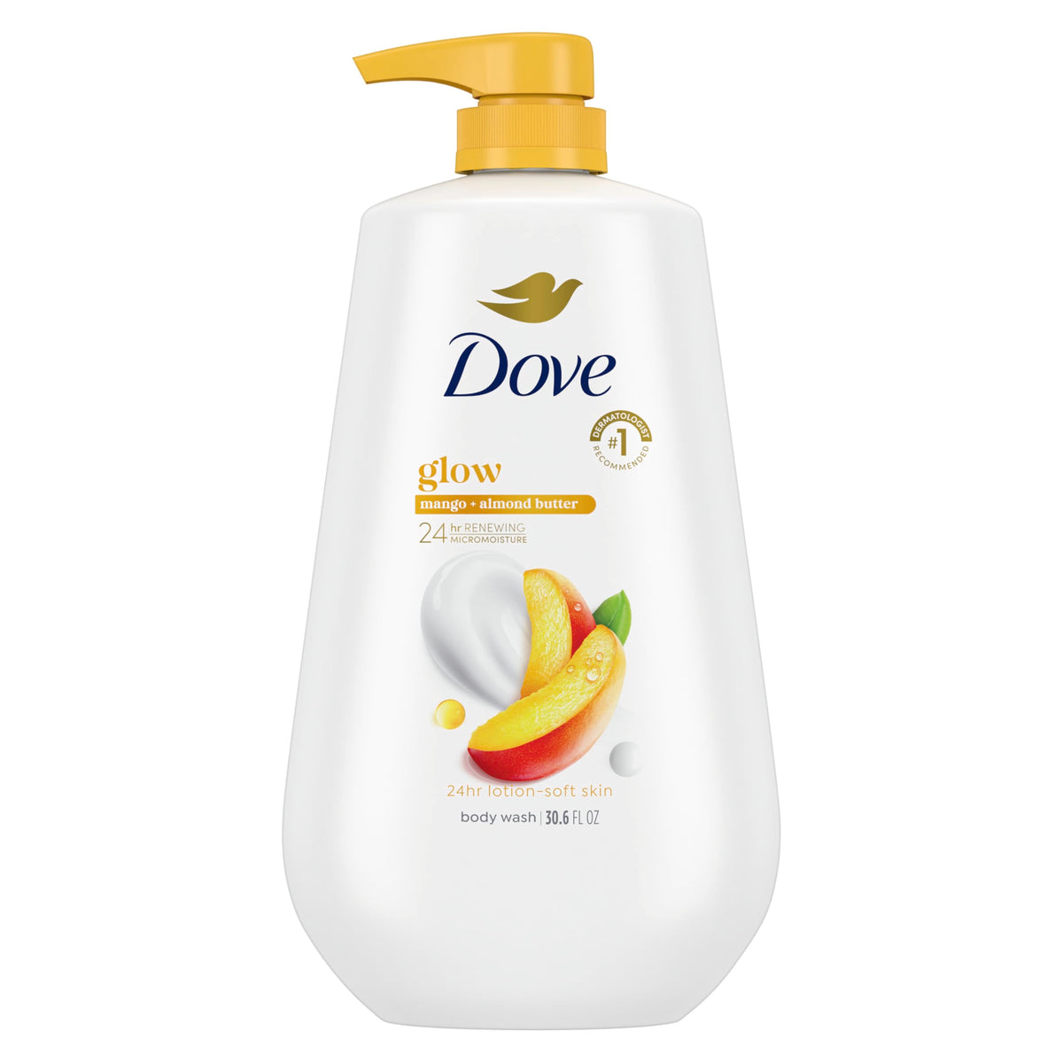 Dove Body Wash Body Wash Gentle Exfoliate Sea Minerals 30.6 oz Sulfate Free