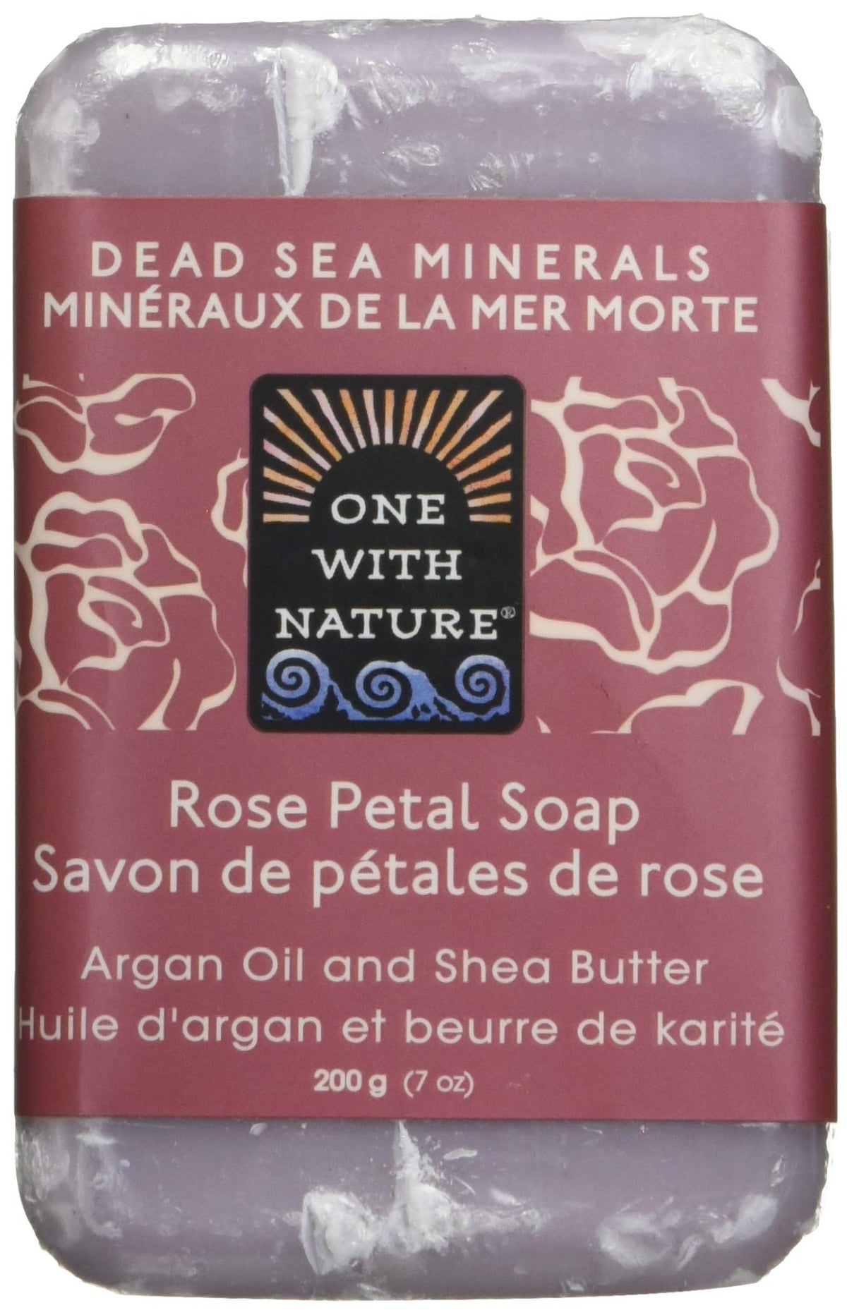 One With Nature Shea Butter Dead Sea Mineral Soap, 7 Ounce Bars (Pack of 6)