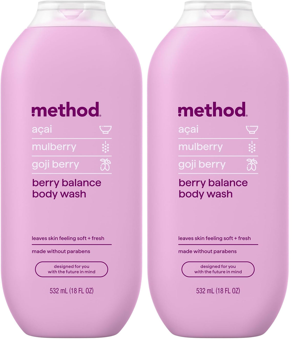 method Body Wash, Pure Peace, 18 fl oz
