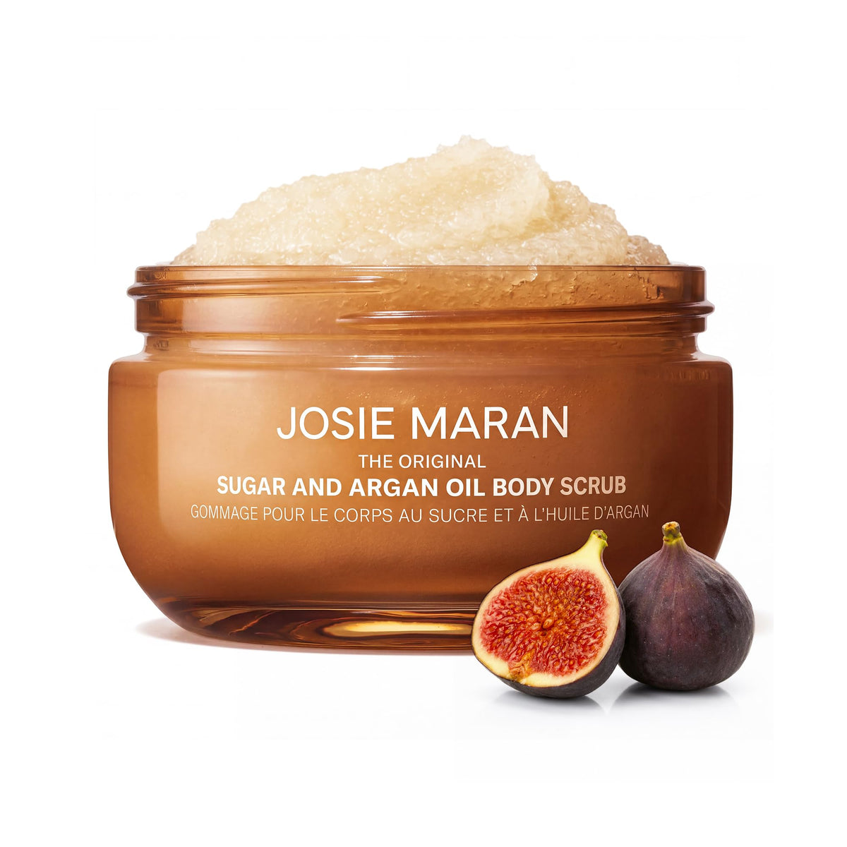 Josie Maran Topless Tangerine Argan Oil + Sugar Balm Body Scrub, 6 wt oz