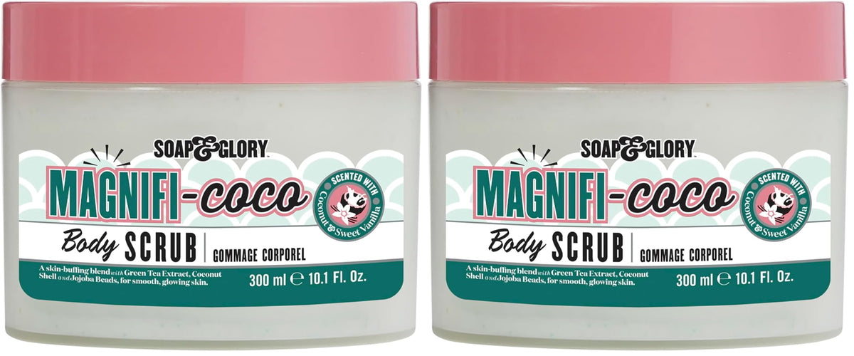 Soap & Glory Magnifi-Coco Buff and Ready Body Scrub & Exfoliator, 300 ml