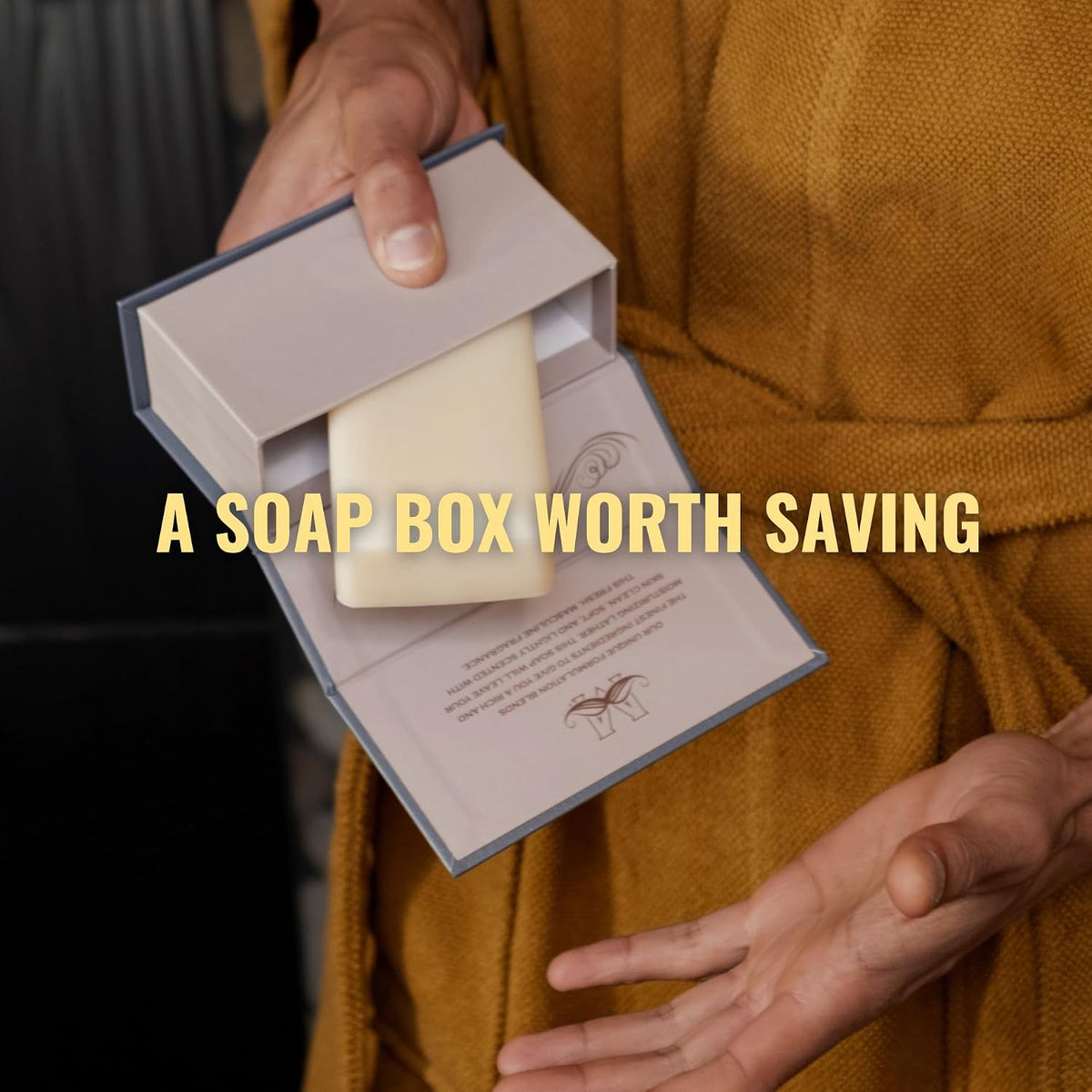 San Francisco Soap Company Man Bar 3-Piece Gift Set - No Harmful Chemicals - Good for all Skin Types - Made in the USA