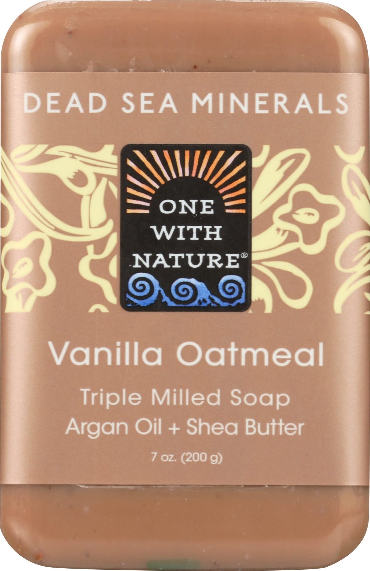 One With Nature Shea Butter Dead Sea Mineral Soap, 7 Ounce Bars (Pack of 6)