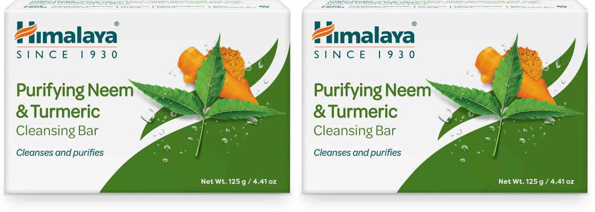 Himalaya Cleansing Bar Soap Variety Pack, Bath Soap Bars, 4.41 oz,12 Pack