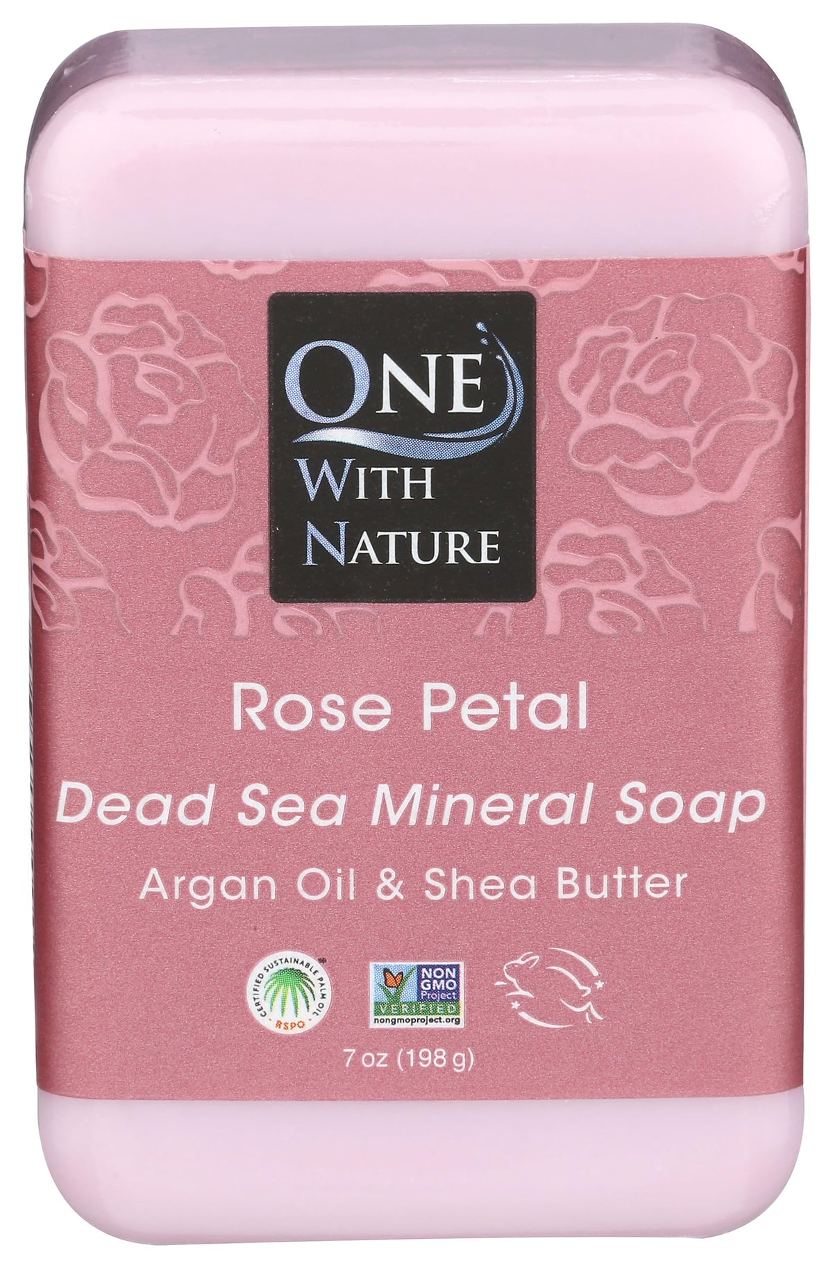 One With Nature Shea Butter Dead Sea Mineral Soap, 7 Ounce Bars (Pack of 6)
