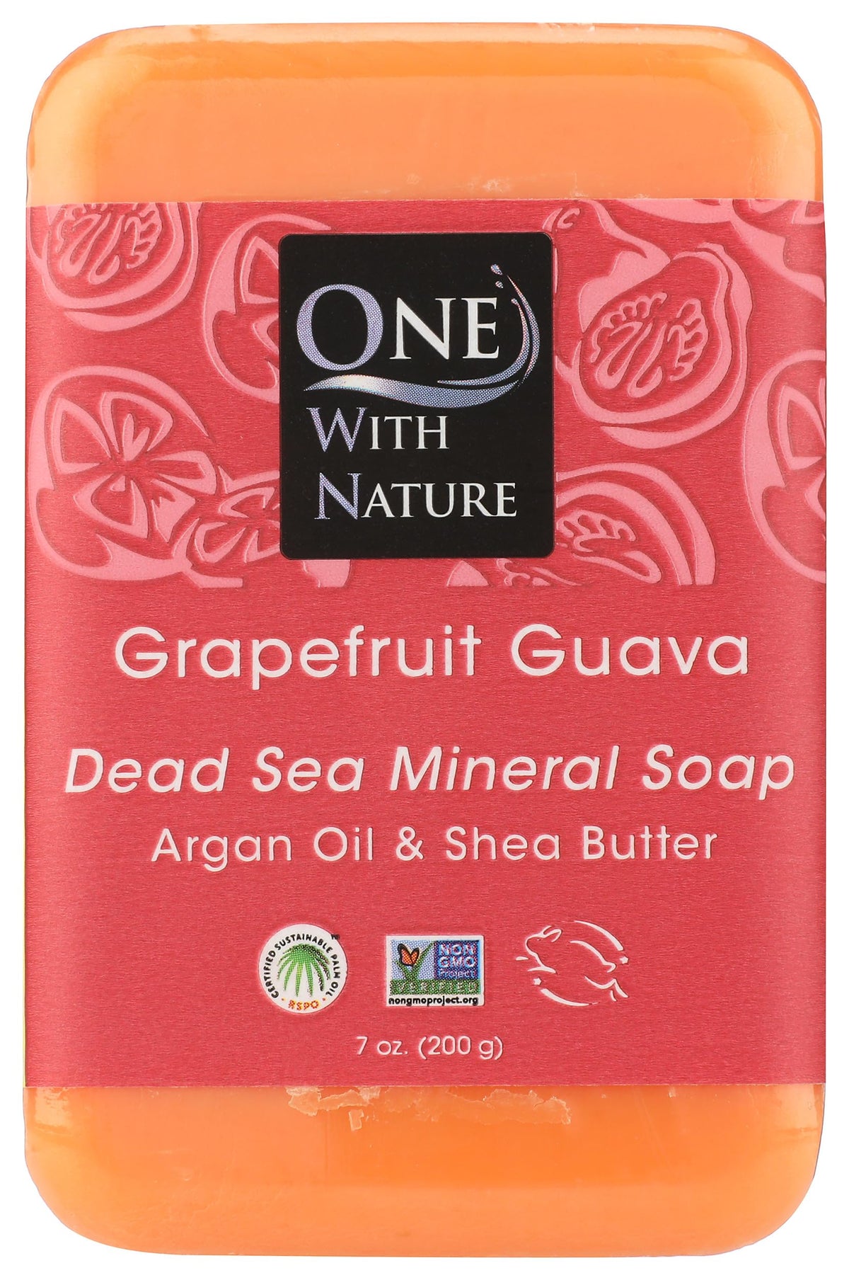 One With Nature Shea Butter Dead Sea Mineral Soap, 7 Ounce Bars (Pack of 6)