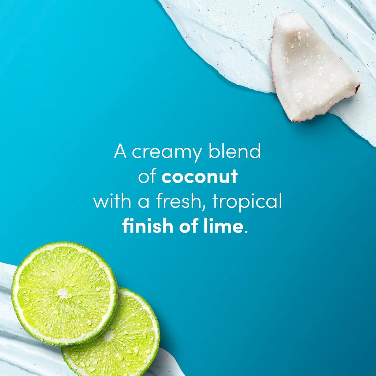 Dove Body Scrub - Coconut & Lime, pH-Balanced Whipped Texture, 15 oz