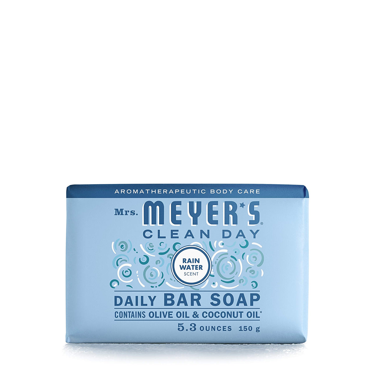 MRS. MEYER'S CLEAN DAY Bar Soap, Use as Body Wash or Hand Soap, Made with Essential Oils, Clementine_, 5.3 oz, 4 Bars