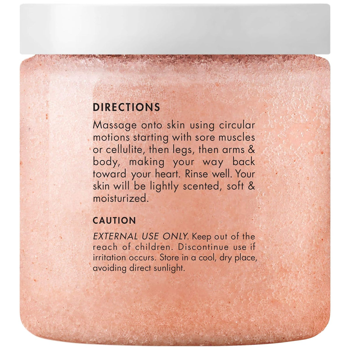 Majestic Pure Himalayan Pink Salt Body Scrub, Smoothing Buff, 10 Oz