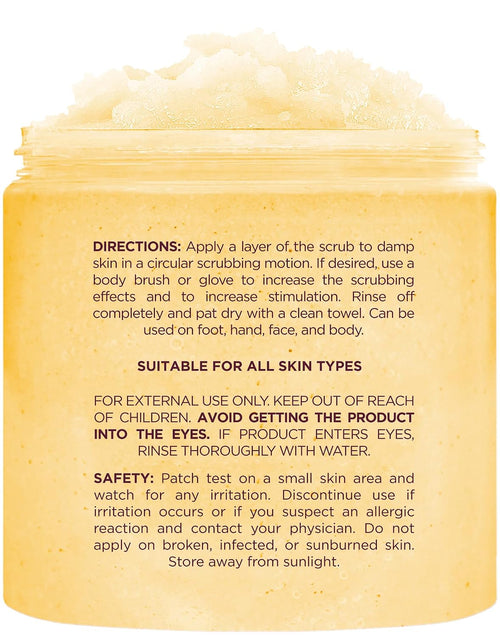 Brooklyn Botany Peach Bellini Honey Sugar Scrub - 10 oz