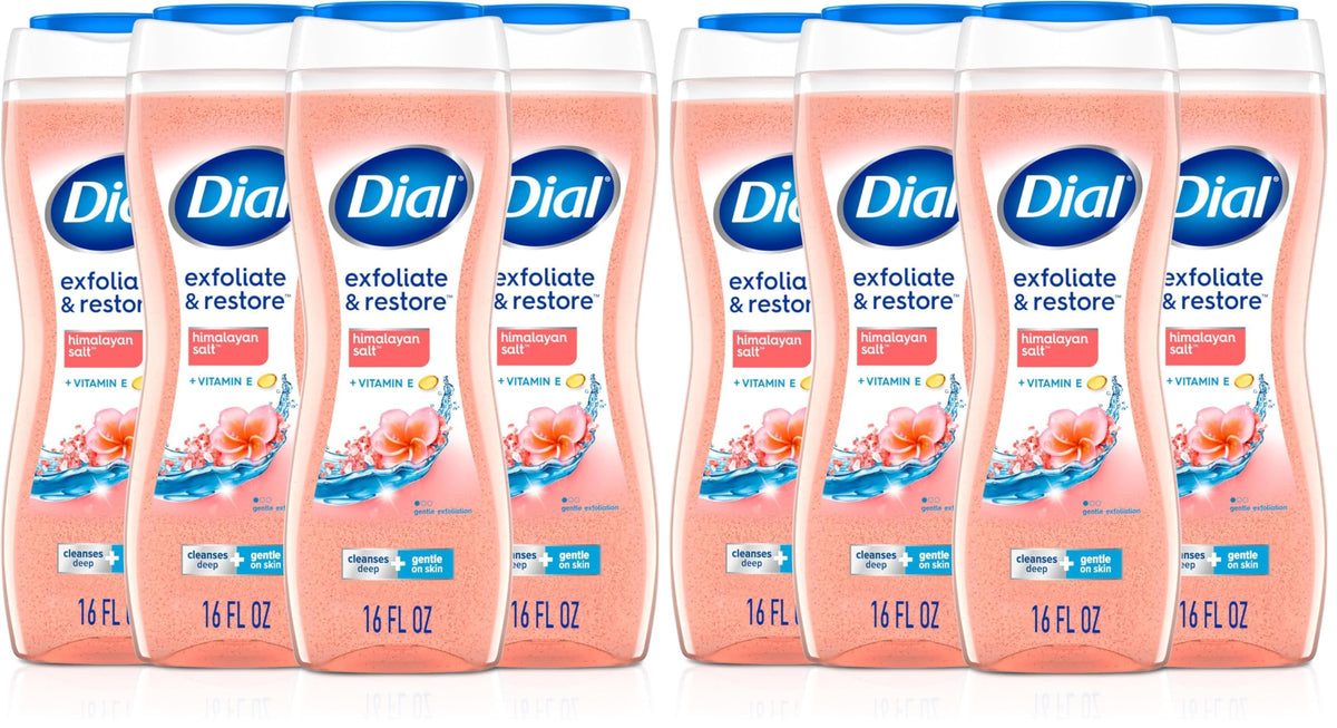 Dial Body Wash, Hydraclean Complex & Vitamin E, Gold, 16 Fl Oz, 4-Pack
