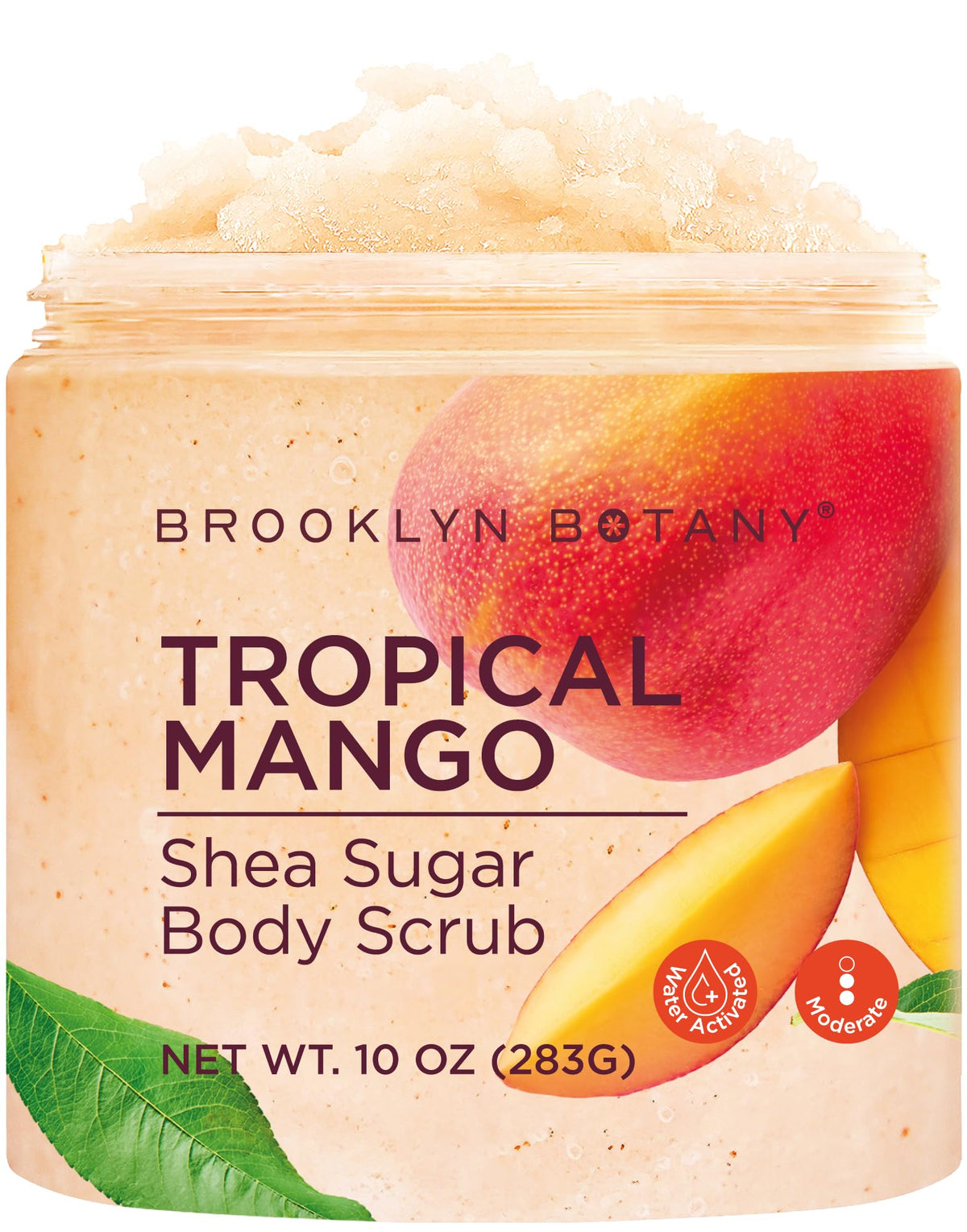 Brooklyn Botany Peach Bellini Honey Sugar Scrub - 10 oz