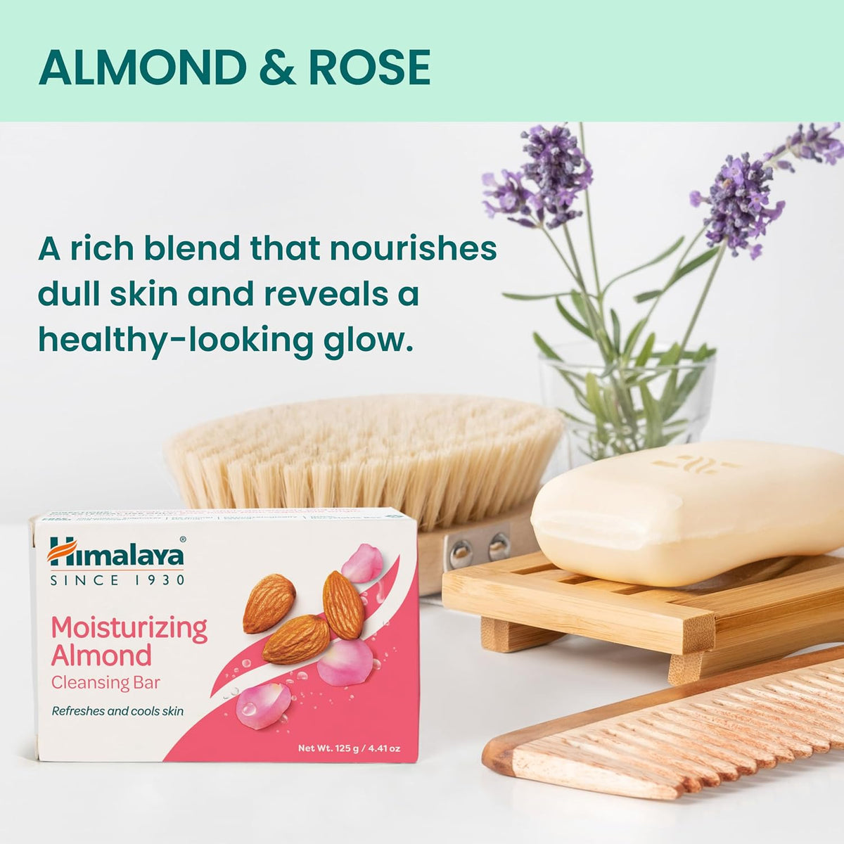 Himalaya Cleansing Bar Soap Variety Pack, Bath Soap Bars, 4.41 oz,12 Pack