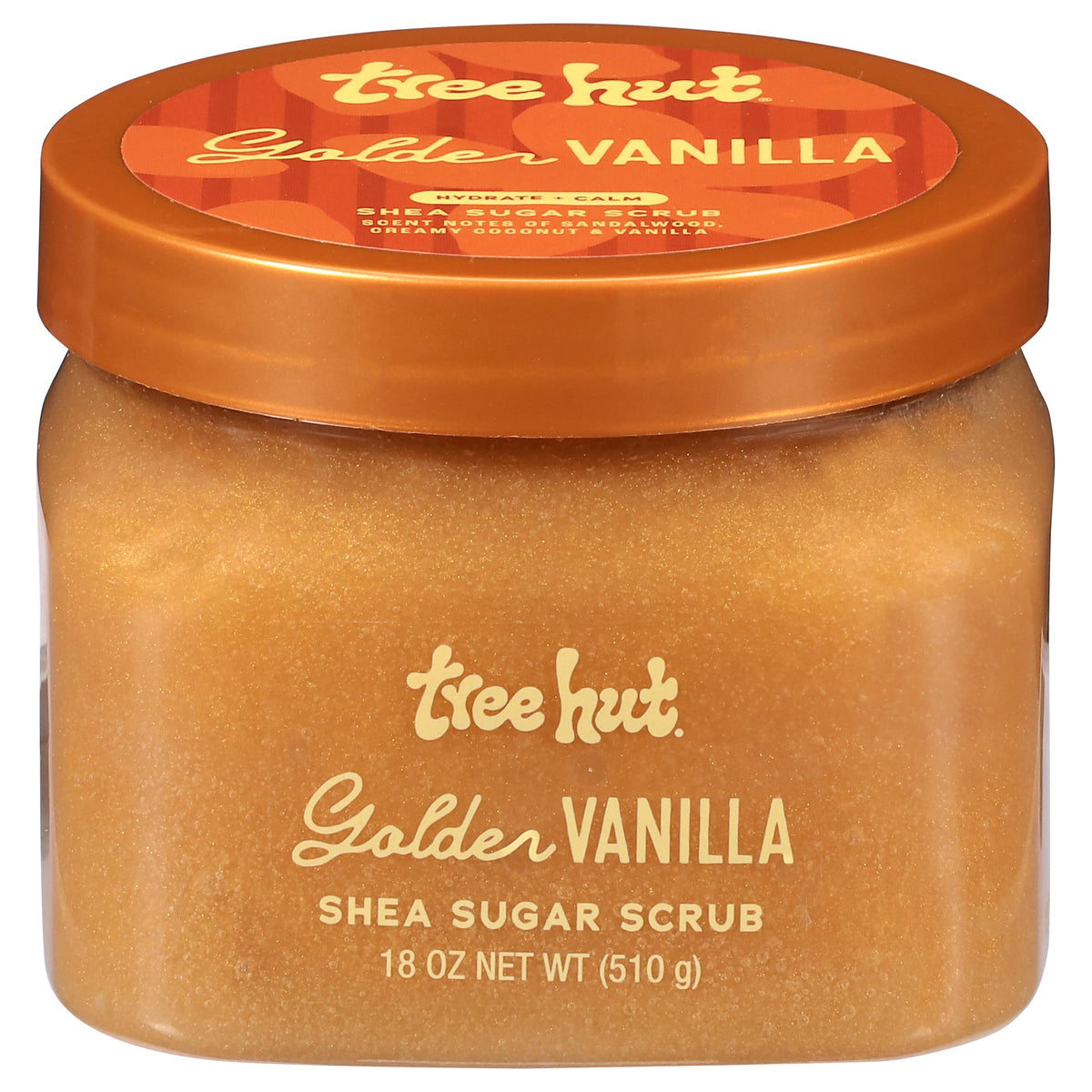 Tree Hut Body Scrub, Vitamin C, 18 Oz