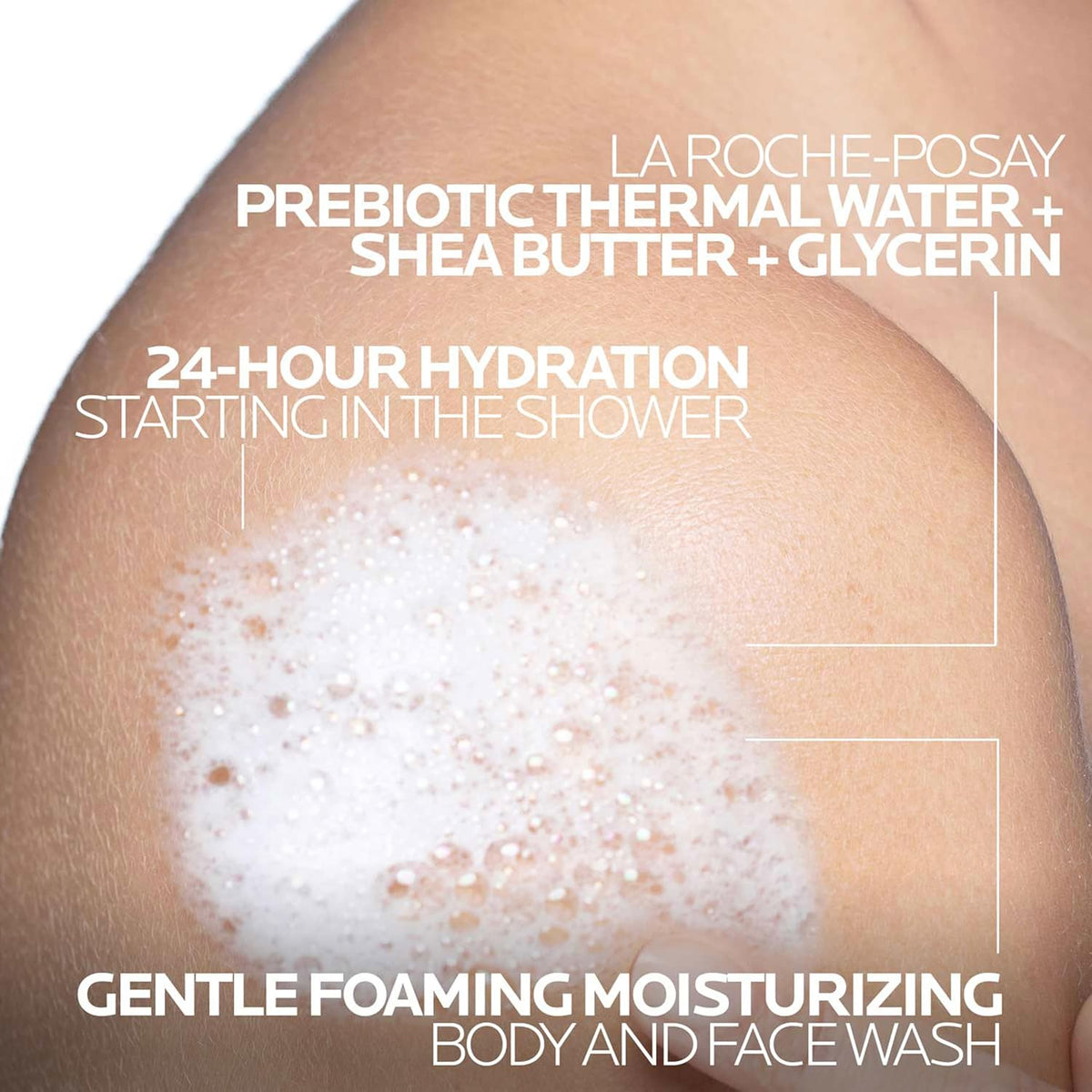 La Roche-Posay Lipikar AP+ Gentle Moisturizing Body Wash, with Shea Butter